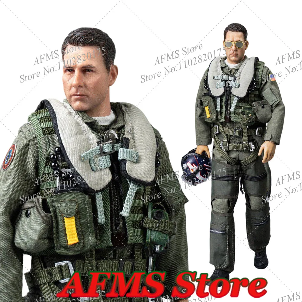DID XM80031 1/12 Scale Collectible Figure Tom Cruise US Navy Pilot Instructor Captain 6
