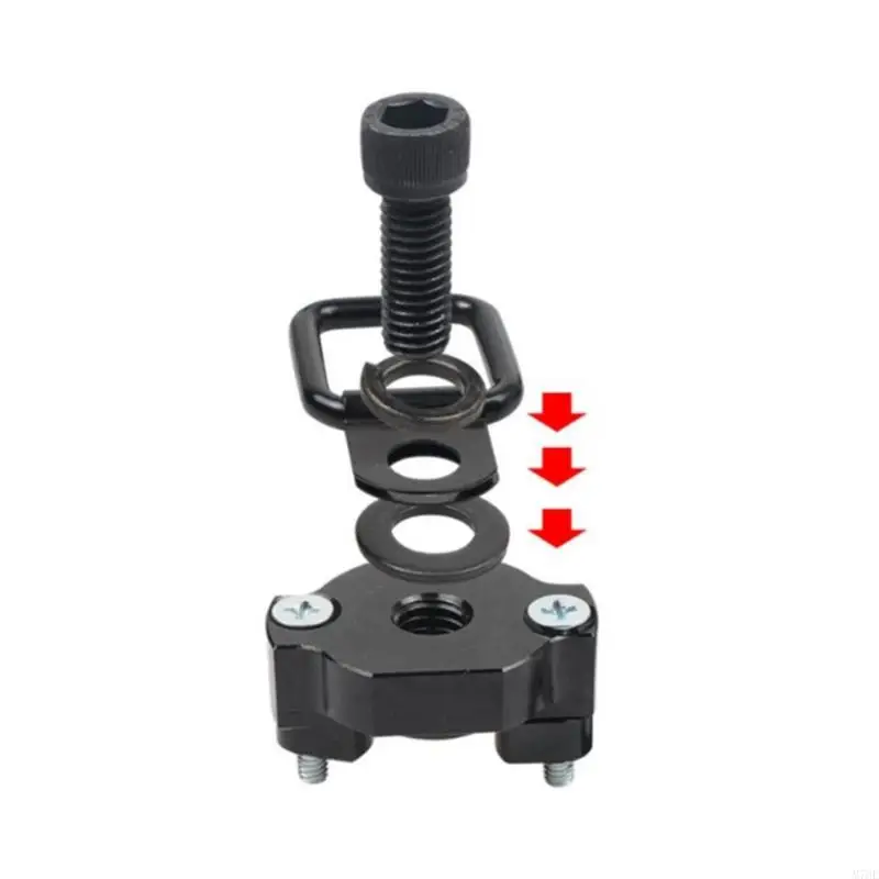 M76E Aluminium D-Loop Cargo Hardware 2/4 Stück, geeignet für den Transport von UTV-Montageblöcken – Detail 7