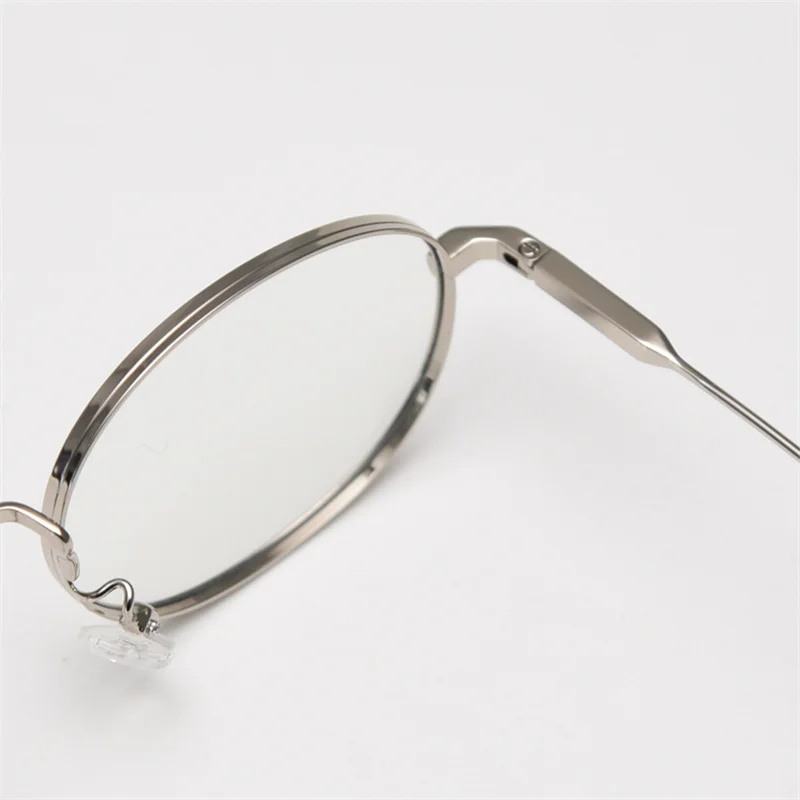 Gafas de aleación de alta calidad, gafas ovaladas para miopía, antiluz azul, gafas de lectura, montura de gafas progresivas bifocales de moda