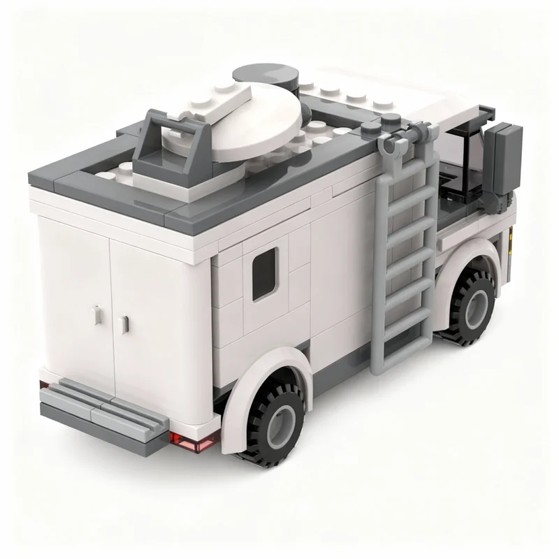 152pcs MOC News Van City Traff - Kids Education News ulasan dan harga