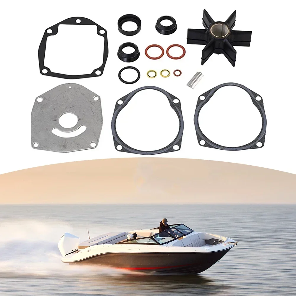 

1set Plastic OEM Number 8M0100526 WATER PUMP IMPELLER REPAIR KIT For Mercruiser For Alpha One Gen 2 Car Accessories Clamps