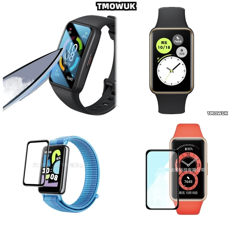 

For Huawei Honor Band 6 7 9 10 Anti-Scratch Flexible Protective Screen Cover