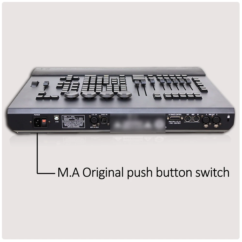 أضواء المسرح لوحدة التحكم بجناح القيادة MA2 مع وحدة تحكم إضاءة DJ لحقيبة الطيران لضوء غسيل شعاع الرأس المتحرك DJ Disco