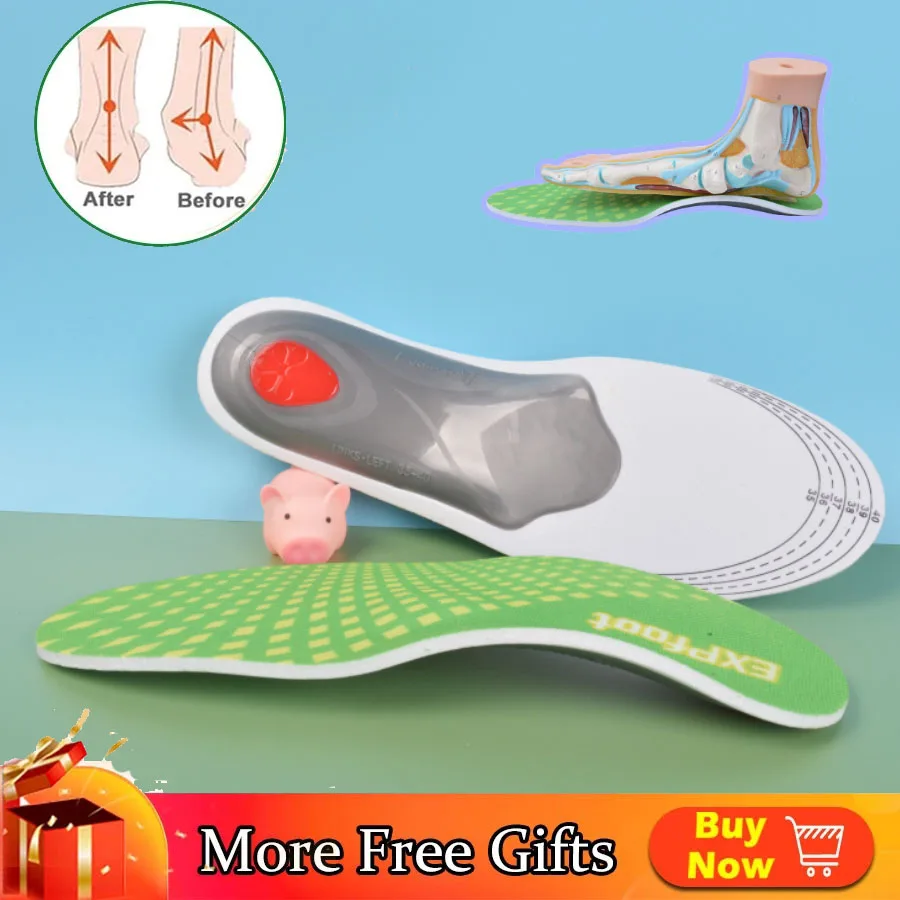 

Ортопедические стельки премиум-класса с высокой поддержкой свода стопы, гелевые подушечки, 3D-поддержка свода стопы, плоскостопия для женщин и мужчин, ортопедическая амортизирующая подушка от боли в ногах