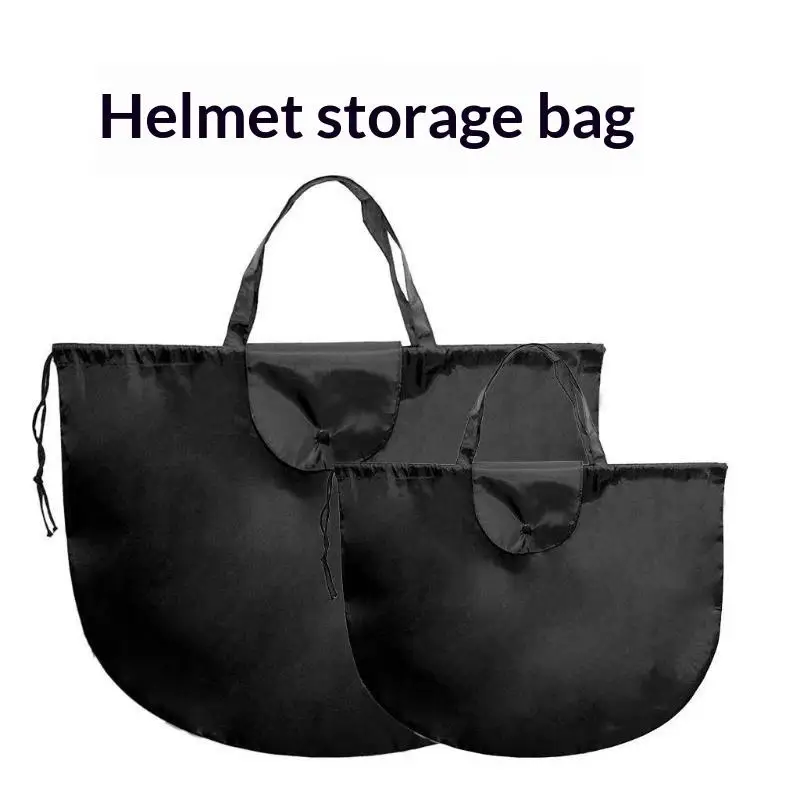 Portable Helmet Storage Bag Motorcycle Full Half Face Helmet Carrying Pouch For Motorbike Scooter Cycling Supplies