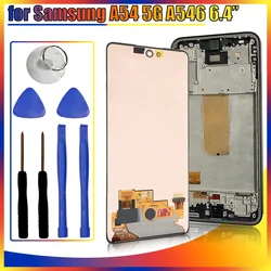 Super AMOLED for Samsung A54 5G LCD A546U A546B Display Touch Screen Digitizer Replacement for Samsung A54 5G A546B A546U LCD