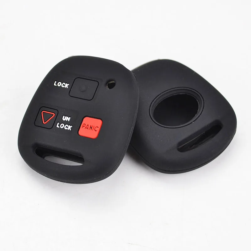 AX For Toyota Land Crusier FJ Cruiser For Lexus ES GS LS IS RX SC LX GS300 GS430 ES330 Silicone Car Remote Key Pocket Cover Case