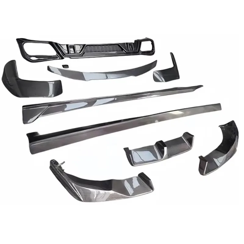 Body Kit for BMW X5 G05 Upgraded LD Version Carbon Fiber Front and Rear Spoiler Side Skirt Diffuser air Wing