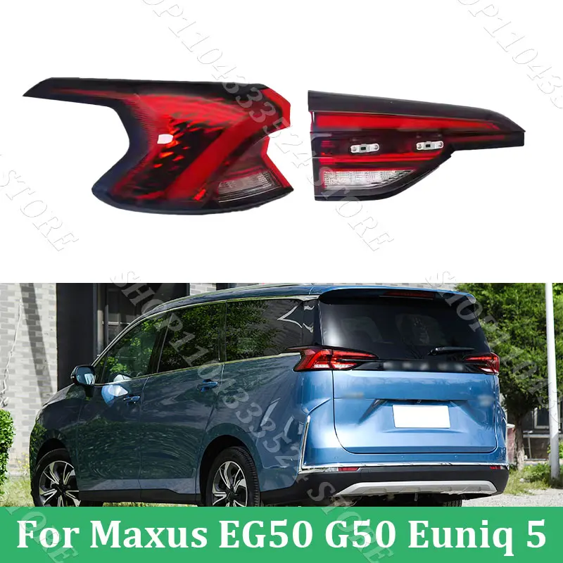 LED Rear Bumper Tail Light For Maxus EG50 G50 Euniq 5 Rear Brake Light Taillight Assembly