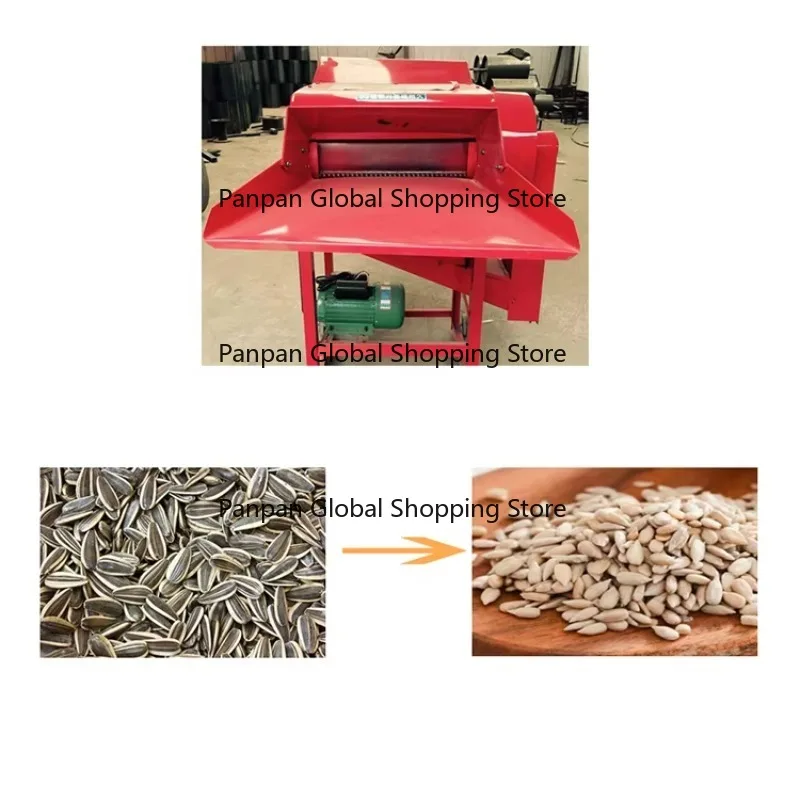 

Quality Stainless Steel Control Sunflower Seed Shell Peeler Sunflower Seed Sheller Equipment Sunflower Thresher Machine