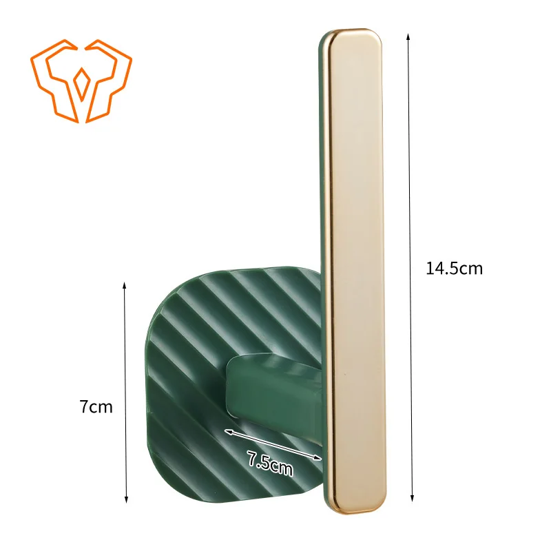 

Wall Mounted Hole Free Adhesive Hook with Strong Load-bearing and Traceless Hook for Clothes Behind Kitchen and Bathroom Doors