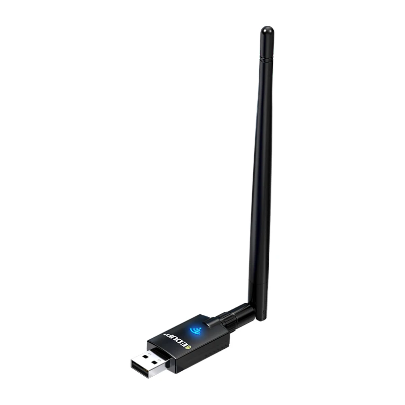 EDUP AX900M USB WiFi 6 Adapter BT5.3 2.4G/5GHz 900Mbps Wireless Network Adapter 5dBi Antenna for Mac Laptop Desktop PC Win 11/10