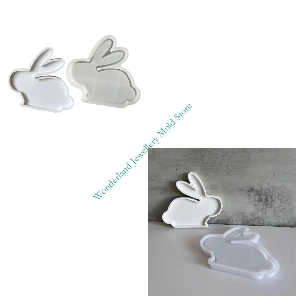 

H7EB кролики морковь лоток плесень пищевой безопасный силикон для праздничного украшения выпечки ремесло