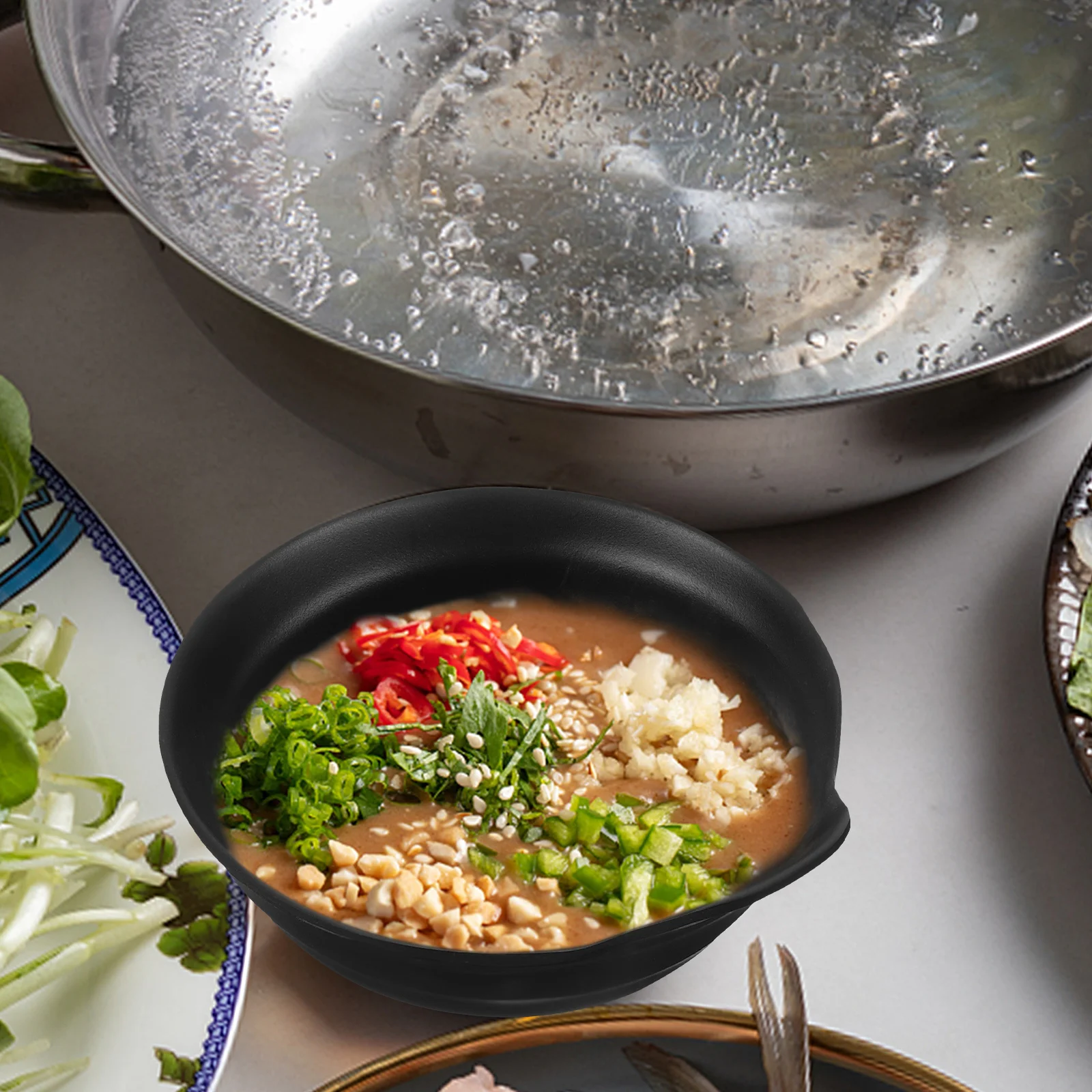 

Melamine Small Sauce Bowl Dipping Condiment Holder for Vinegar Vegetables Snacks Great for Parties Housewarming Gifts