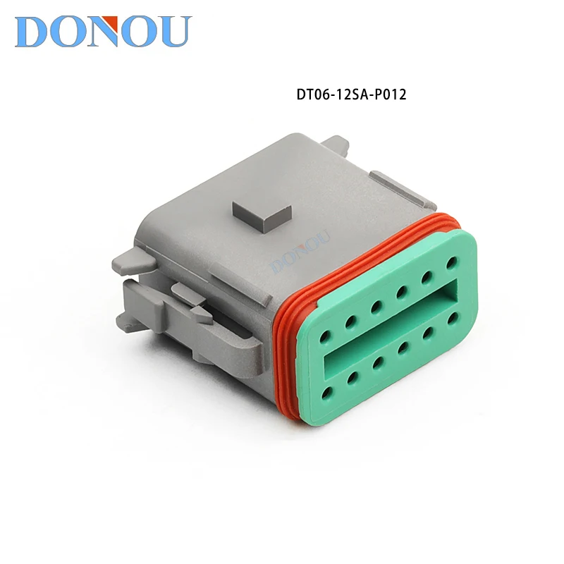 DT06-12SA-P012 Automotive Waterproof Wiring Harness Connector Plug for Engineering Vehicle Excavator Maintenance