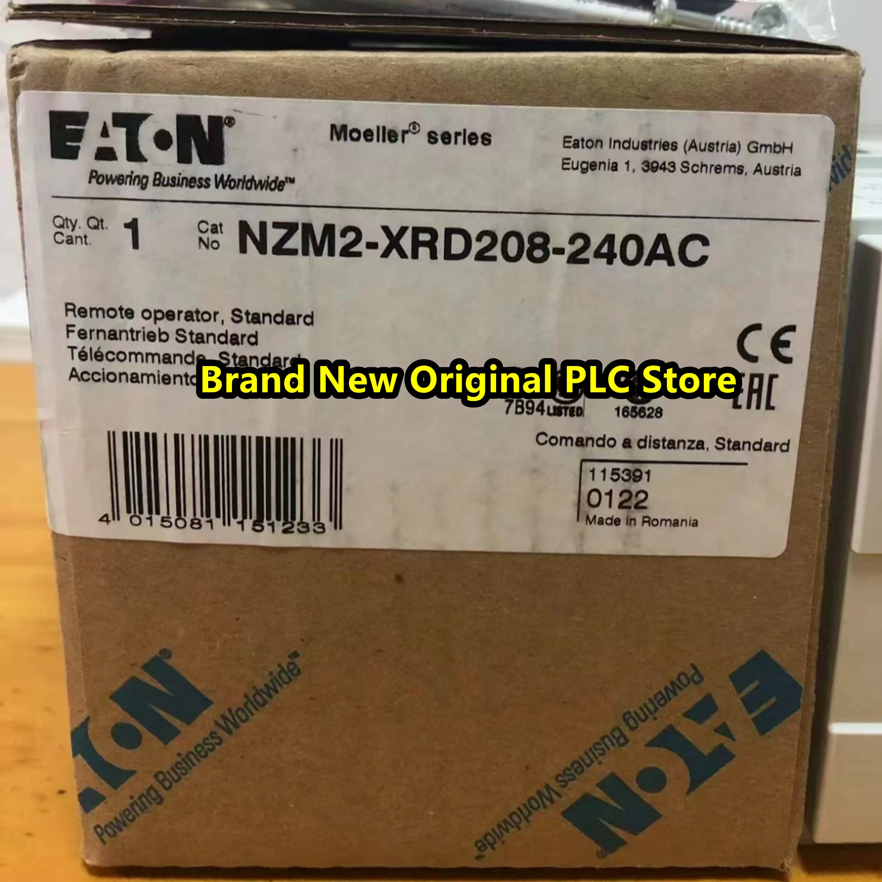 

NZM2-XRD208-240AC T5-4-15682/I5/SVB new Original