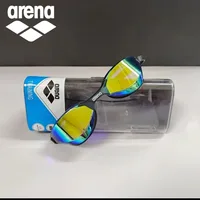 Arena HD Gafas de natación galvanizadas Lente de alta transparencia Entrenador de carreras profesional Recomendado Unisex para competiciones