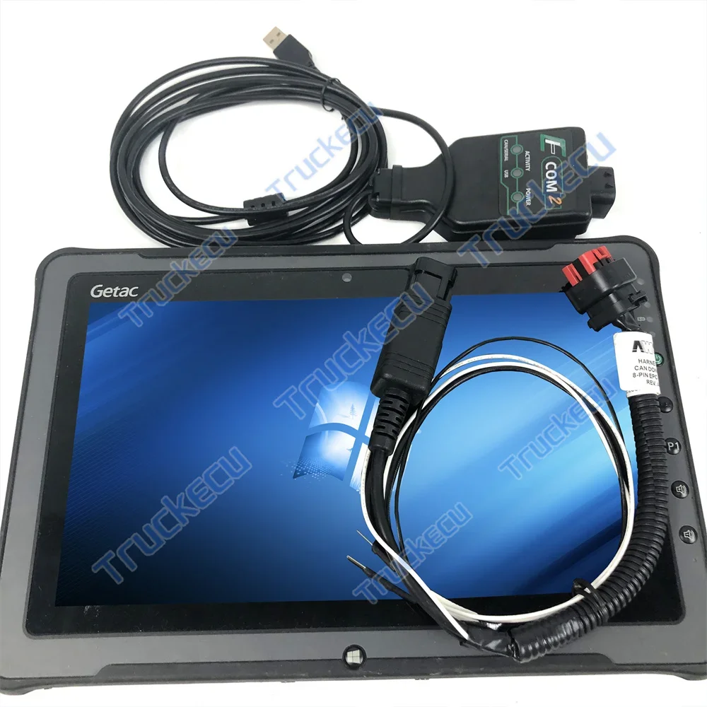 

for Yuchai diagnostic tool ecom2 Parameter Adjustment gas engine xichai shangchai fuel injector Yikang LED flash + F110 tablet