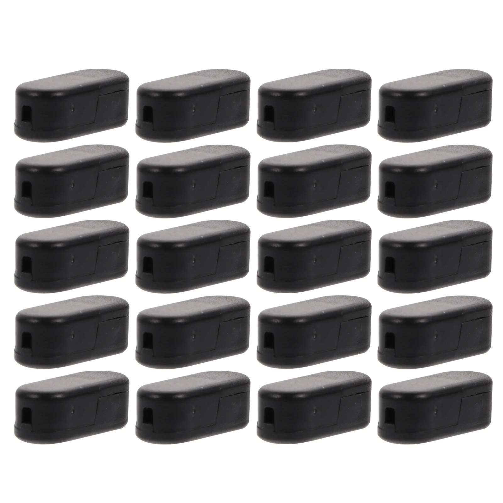 

25pcs Black Pull Bead Connector Clip for Vertical Blinds Chain Cord Roller Shades High End Material Easy Replace Compatible Many