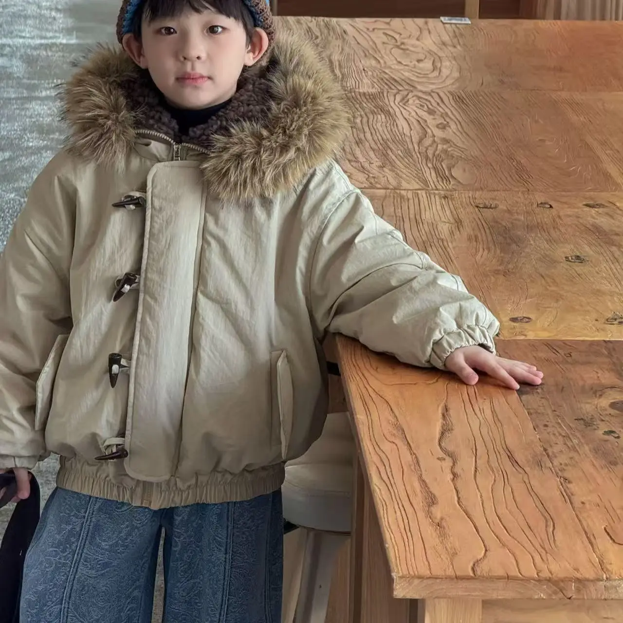 New  Boy  Winter Down Jacket Thickness Kids Baby  Coats  Children   Autumn  2025-A081