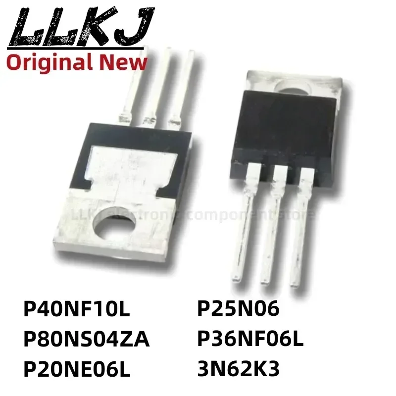 1pcs STP40NF10L STP80NS04ZA STP20NE06L STP25N06 STP36NF06L STP3N62K3  TO-220 MOS FET