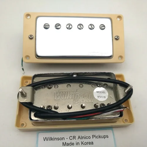 Imagen 2 del producto Pastillas Humbucker 4C de níquel y plata Wilkinson WVC AlNiCo V fabricadas en Corea