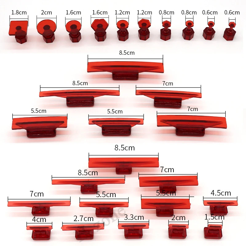 28Pcs Car dent repair drawing sheet Non-marking repair Car body reshaping Bump recovery leveling film for car body