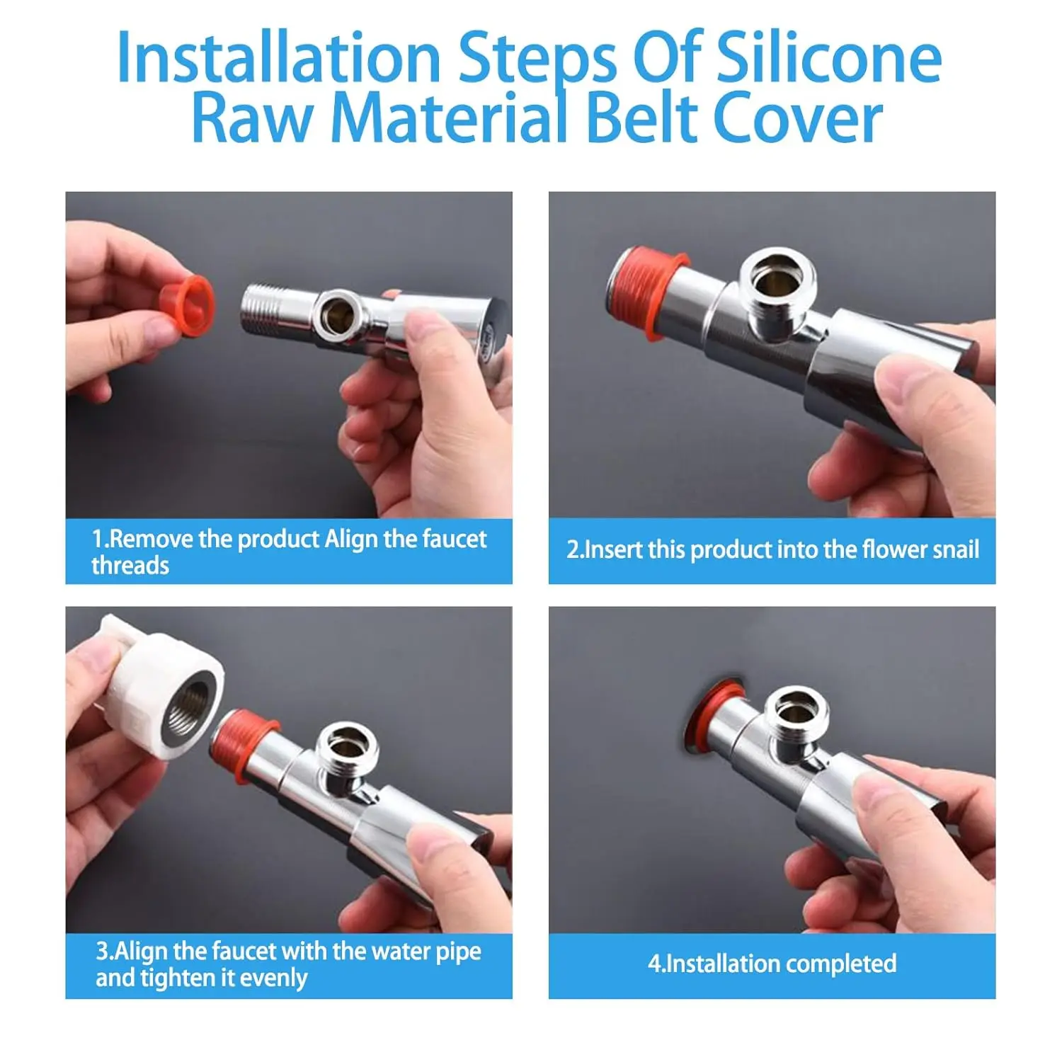 سيليكون صنبور مانعة للتسرب ختم طوقا صمام الأنابيب خرطوم غسالة سلس الختم يا الدائري ل السباكة المكونات منع تسرب جوانات #5