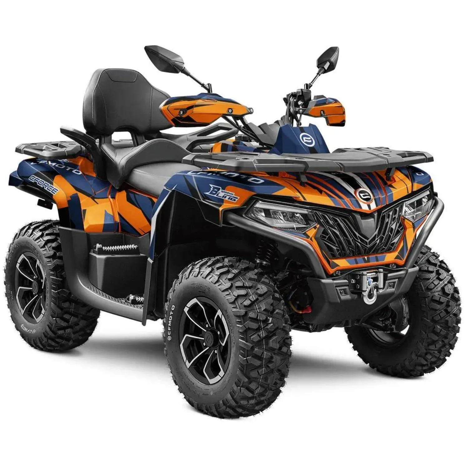 Motorcycle Body Fairing Sticker Decal Protective Quads / Atv 4x4 Full Graphic Kit For CFMOTO CFORCE 600 625 2020-2024 Design-18