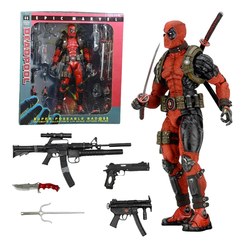 Avengers X-Men Deadpool Action Figure DP 8-inch Mobile Doll Figurine Model Kids Collectible Toys