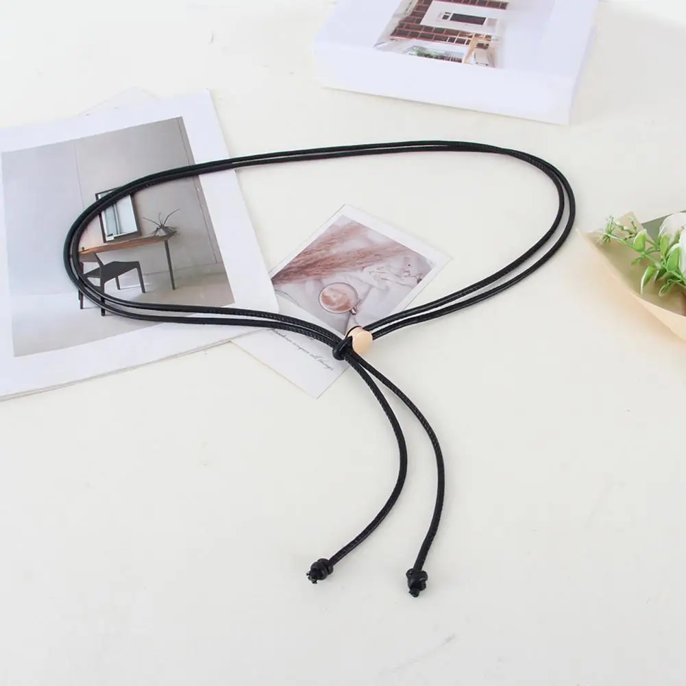 Durable Women Belt Imitation Leather Women Belt Adjustable Waistband for Dress Shirts Wear-resistant Fashion Accessory Stylish