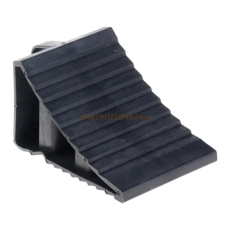 N5KD Heavy Load Wheel Stopper Antiskid Texture Quick Setups Parking Assistant Garage