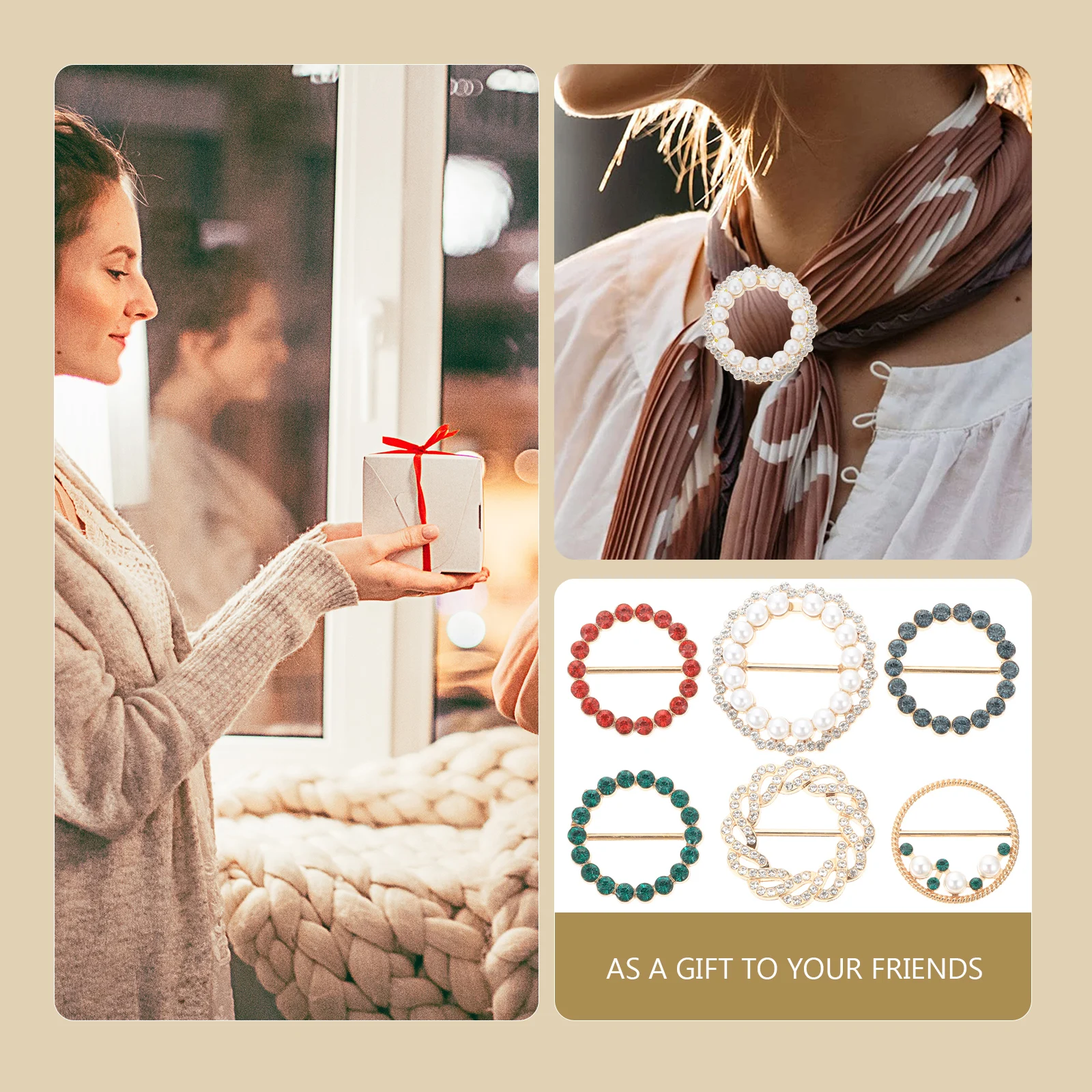 

6pcs Adjustable Clothing Strap Buckles Rhinestone Waist Vest Knotted Belt Buckles For Shoulder Decor Durable Alloy Pearl Metal