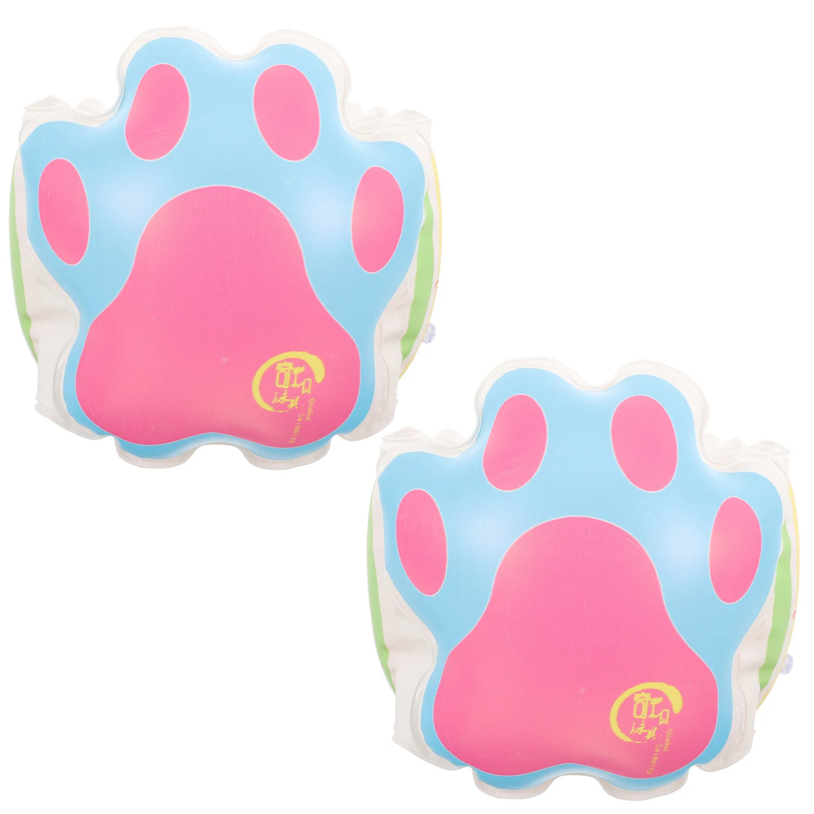 

Inflatable Arm Floaties Swimming Accessories Kids Adults PVC Cartoon Bear Shape Adjustable Safe Comfortable Multi functional