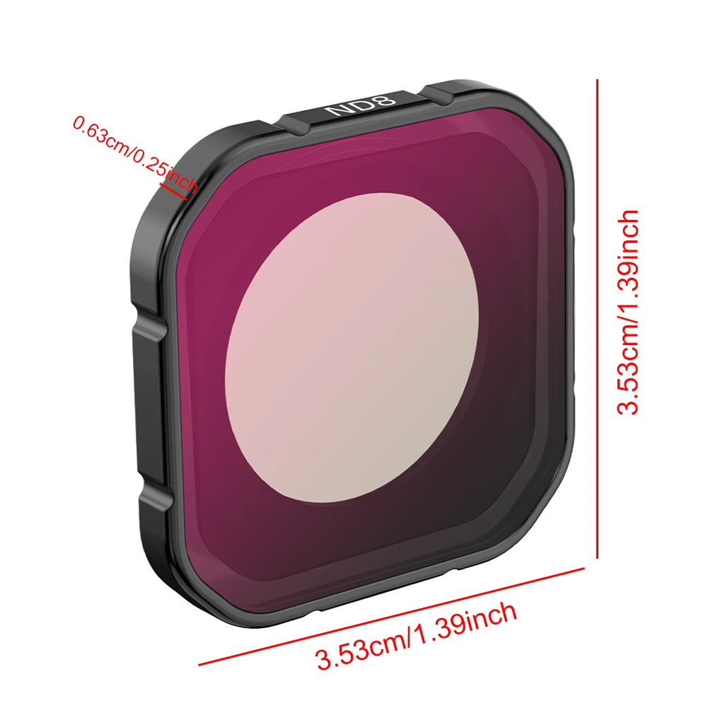 ND ชุดกรอง ND8 ND16 ND32 ND64 กีฬากล้องสําหรับ Insta360 Ace Pro 2 Action กล้อง