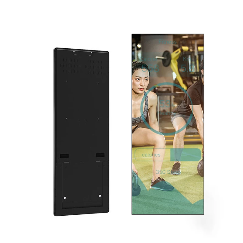 32 Inch Smart Fitness Mirror, LCD Display Magic Glass, Exercise Mirror, Home Gym Equipment