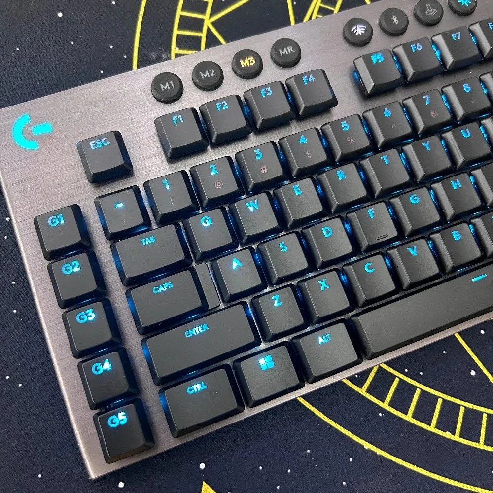 

New ABS material anti slip backlit keycaps suitable for Logitech G815/G915/G915 TKL series RGB mechanical keyboards