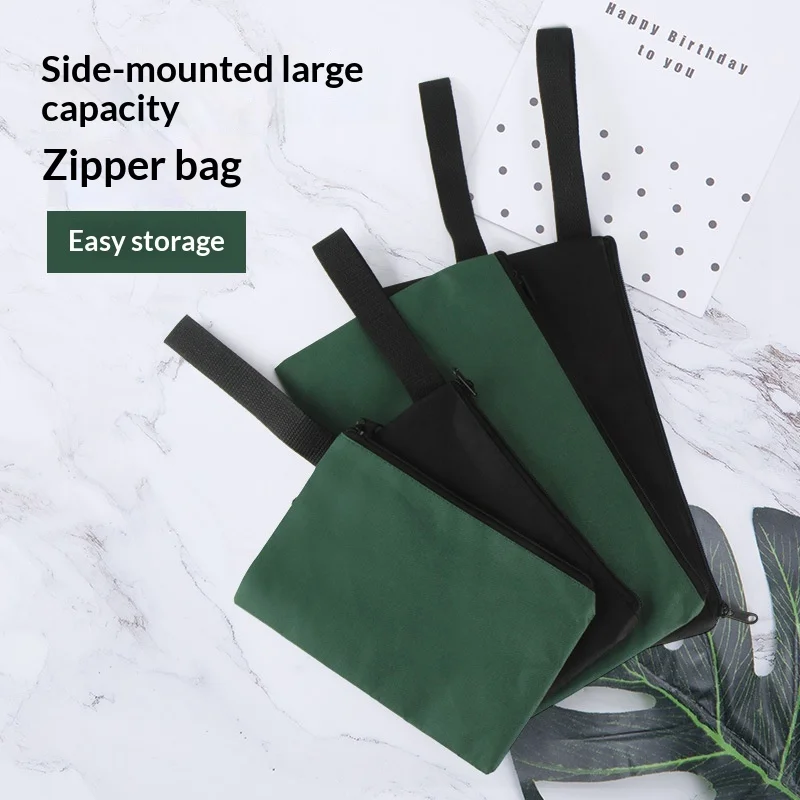 1pcs Handheld Tool Kit Organizing and Storage Bag Multi Functional Waterproof Tool Kit Canvas Oxford Cloth Bag Tool Bag