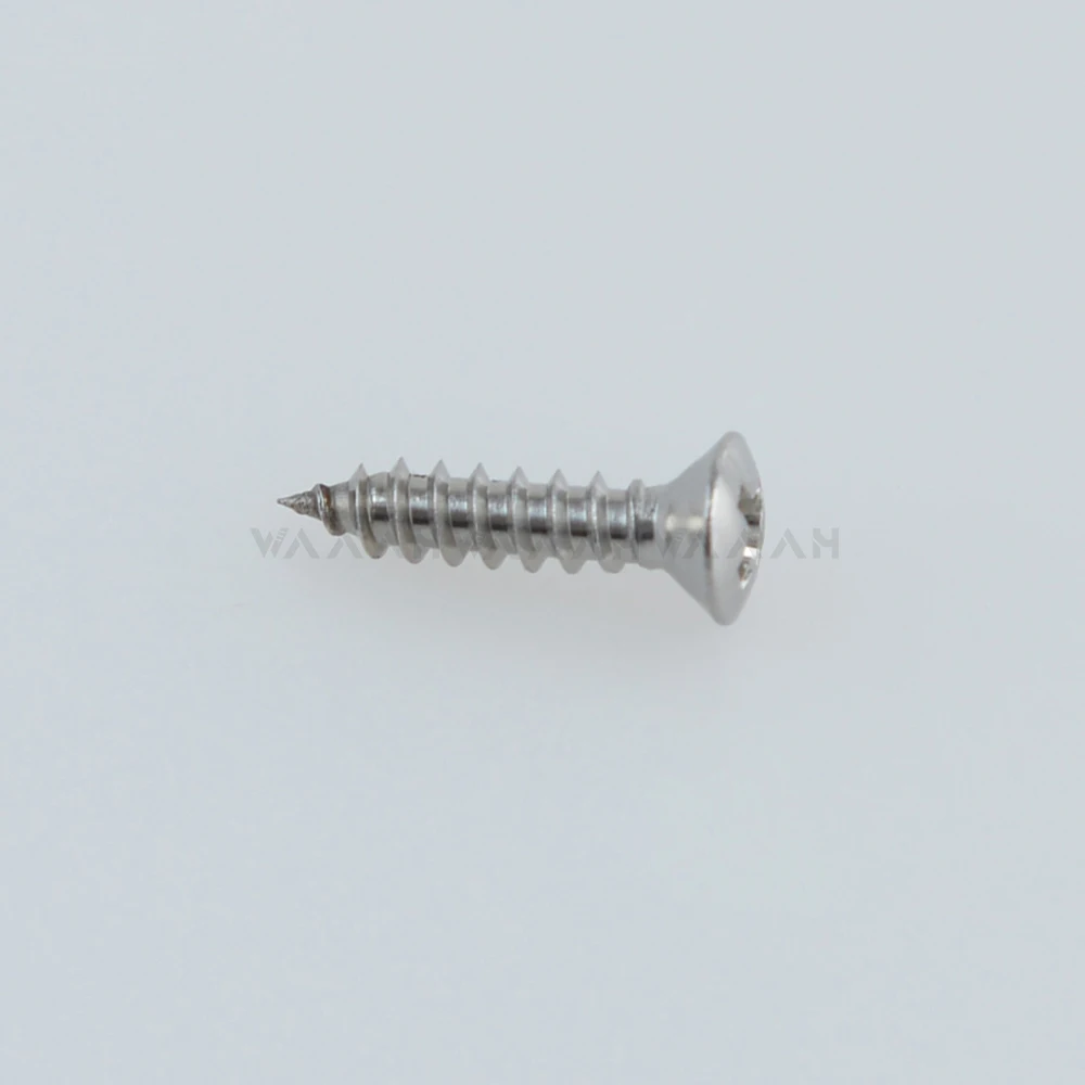 1000pcs Guitar Pickguard Plate Stainless Steel Screws For ST/TL LP/SG Electric Guitar Bass Guitar Bass Screws Guitar Parts