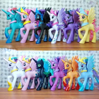 Hasbro My Little Pony Anime Figure Princess Cadence Nightmare Moon Queen Chrysalis Rainbow Dash Model Toy Doll Collection Gift