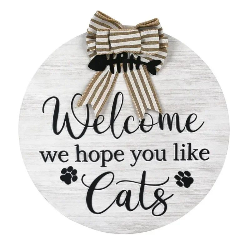 Wooden listing cat dog coffee house creative interior decoration listing solid wood English European minimalist style pendant (r