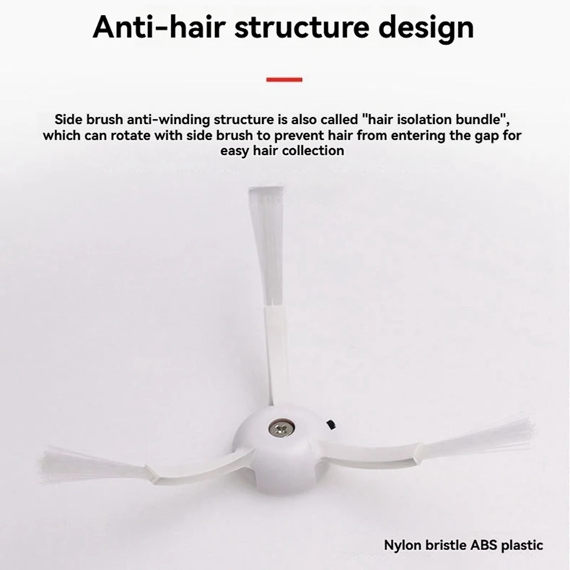 Side Brush For Roborock S4 S5 S50 S51 S6 S45 Max Vacuum Cleaner Accessories