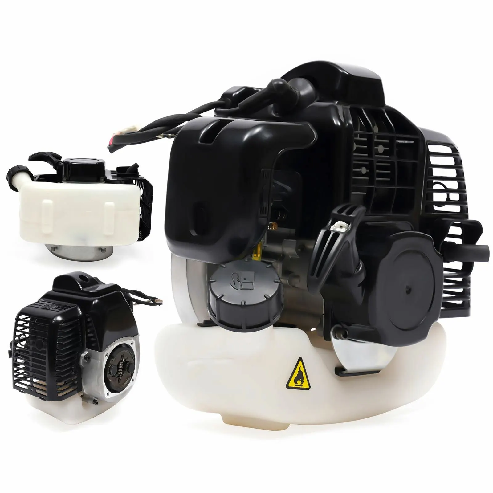 

49CC 2 Stroke Engine Motor Pull Start with Fuel Tank for Gas Scooter Pocket Bike