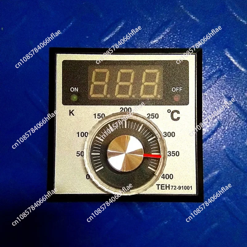 TEH72‑91001 0‑400℃ Digital Oven Thermostat K‑Sensor Input 72x72 Panel Temperature Controller