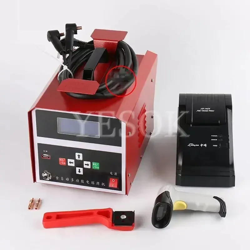 Intelligent PE Tube Welding Machine ga Pipeline Butt Welding Machine PE Pipe Electric Fusion Welding Machine 220-250V