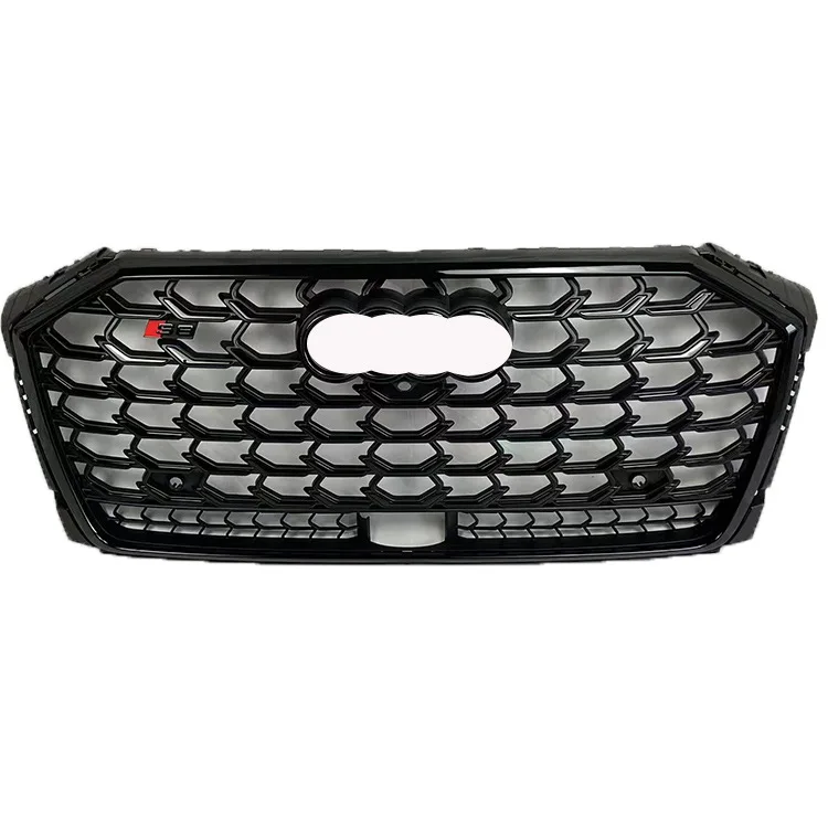 For 2022-2023 Audi A8L Modified S8 Grille A8D5PA Upgraded S8 All Black Warrior Grille