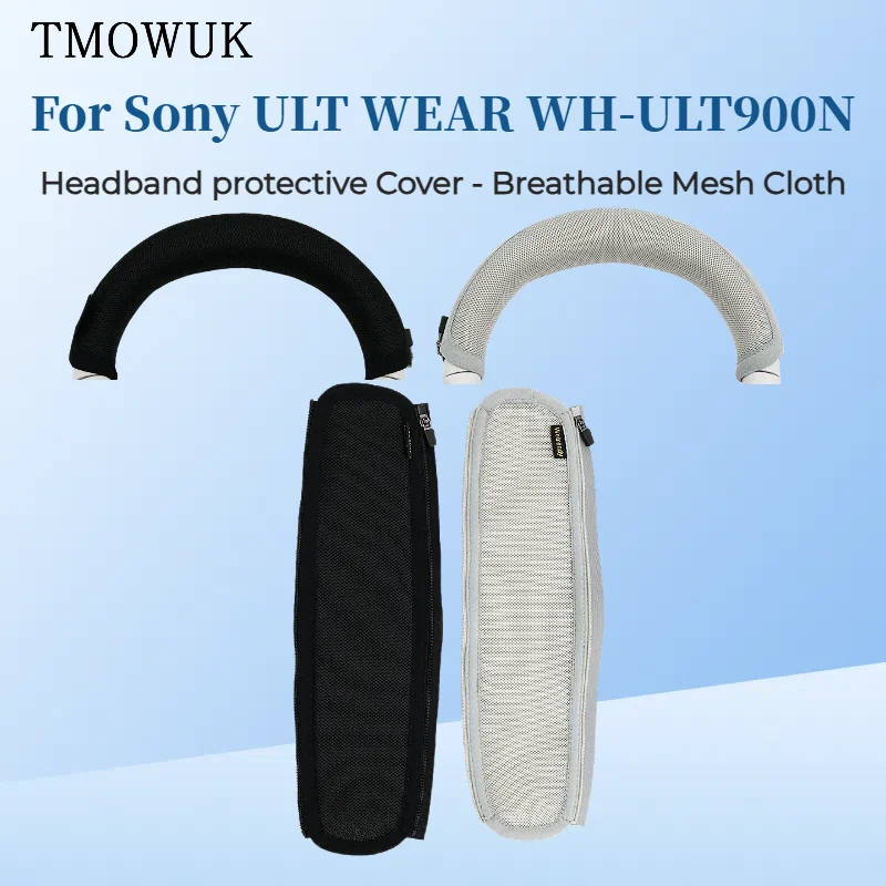 

Headphone Head Beam Cover for Sony ULT WEAR WH-ULT900N Headset Protective Case Headband Protector Sleeve Breathable Mesh Cloth