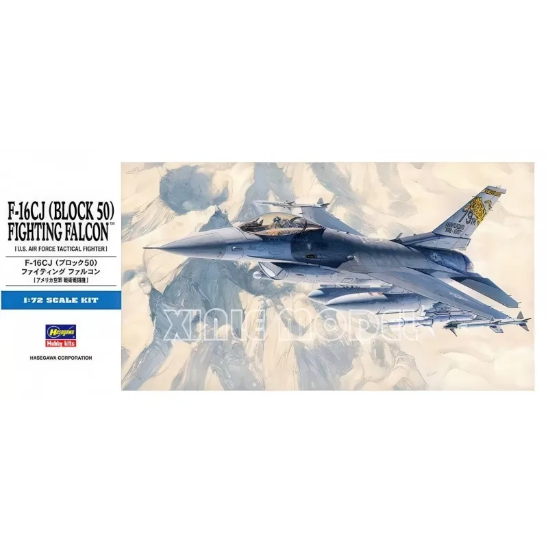 

Hasegawa 00448 F-16CJ [Block 50] Fighting Falcon [U.S. Air Force Tactical Fighter] 1/72 Scale Model Kit DIY Toy