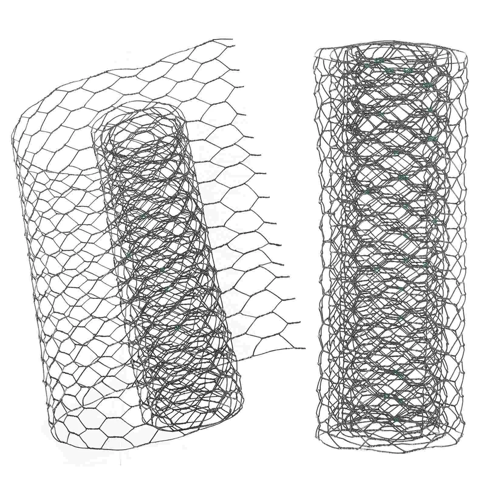 Chicken Wire Plant Protector Flower Arrangement Mesh for Crafts Galvanized Arranger Iron