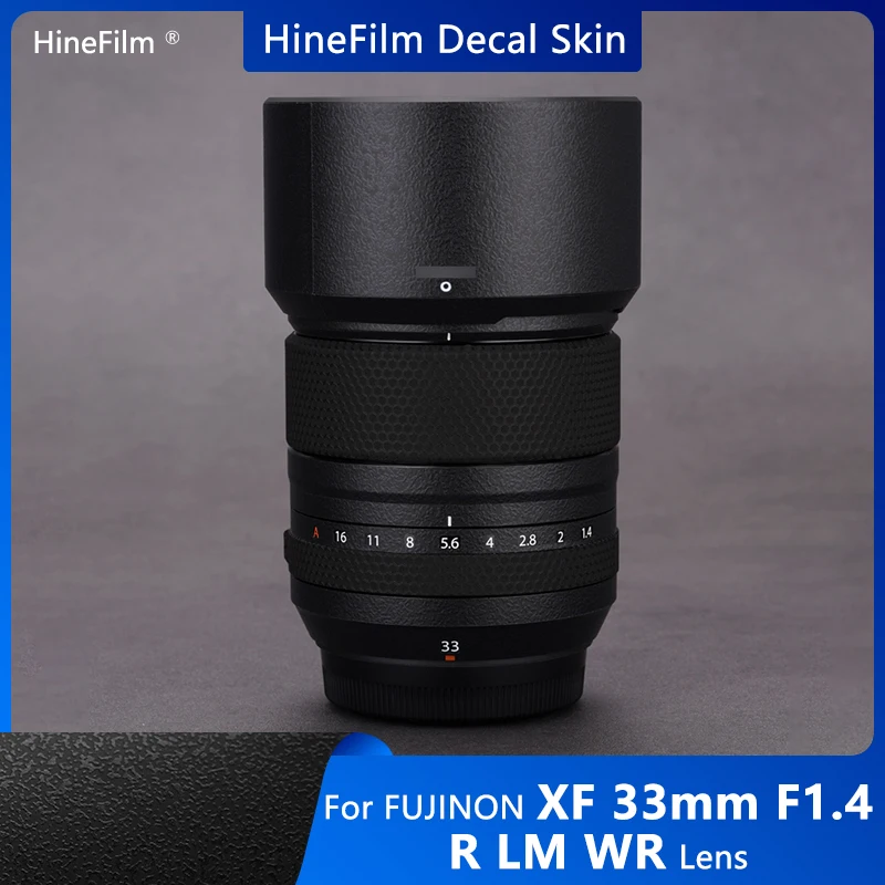 

Fuji XF33F1.4 Lens Decal Skins Fujinion 33-1.4 Wrap Cover Film for Fujifilm XF33mm F1.4R LM WR Lens Skins Premium Court Sticker